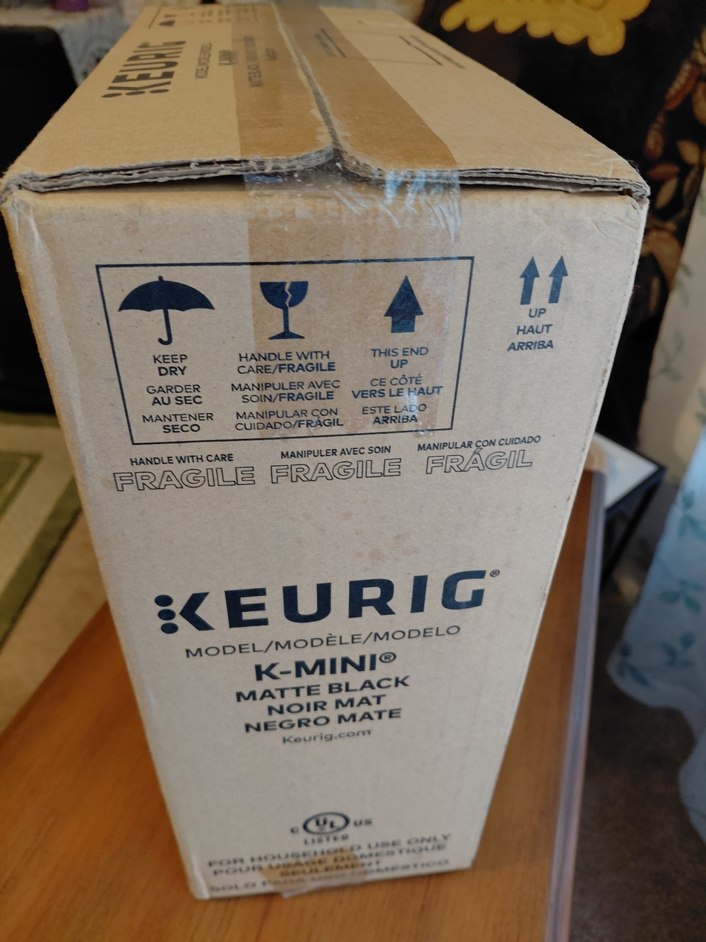 Keurig K-Mini Coffee Maker Boxed in Matte Black